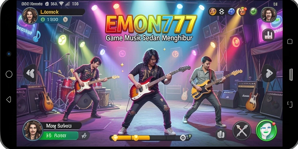 Gameplay seru EMON777 dengan irama musik yang mengasyikkan.