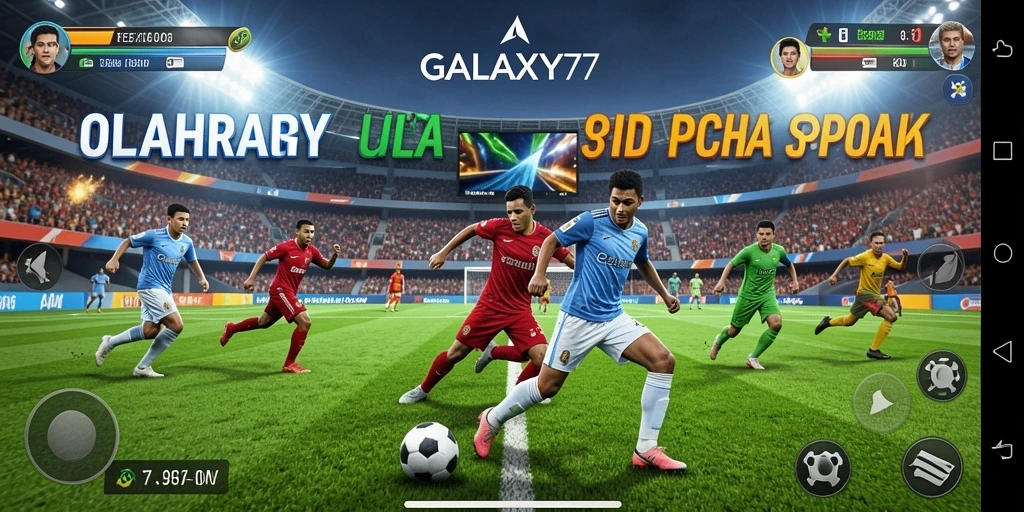 Tampilan menakjubkan dari gameplay GALAXY77 yang penuh aksi.