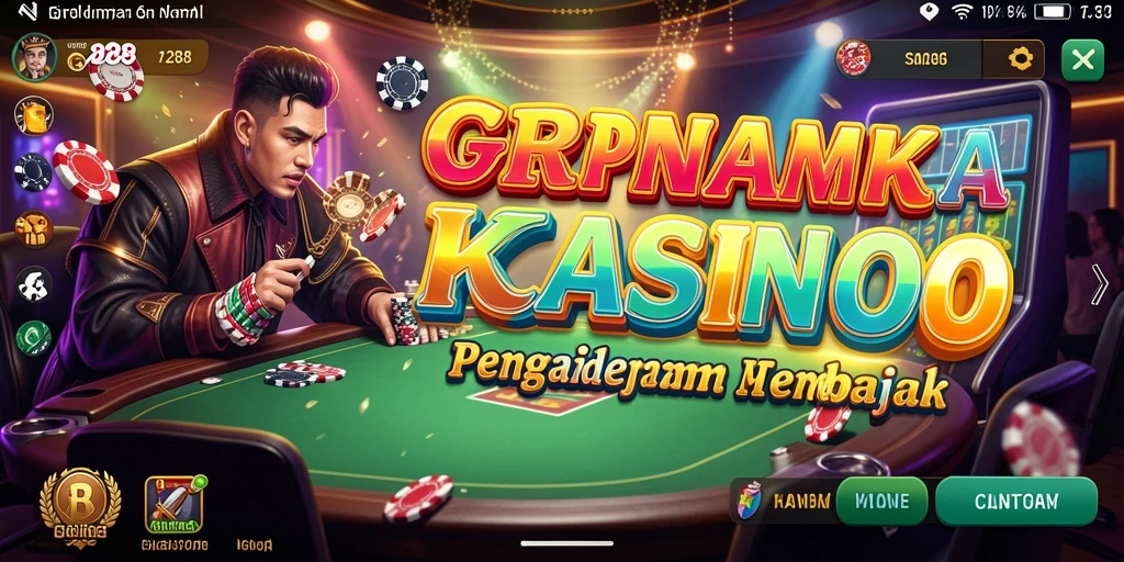 Gameplay menegangkan di kasino dengan berbagai pilihan permainan.