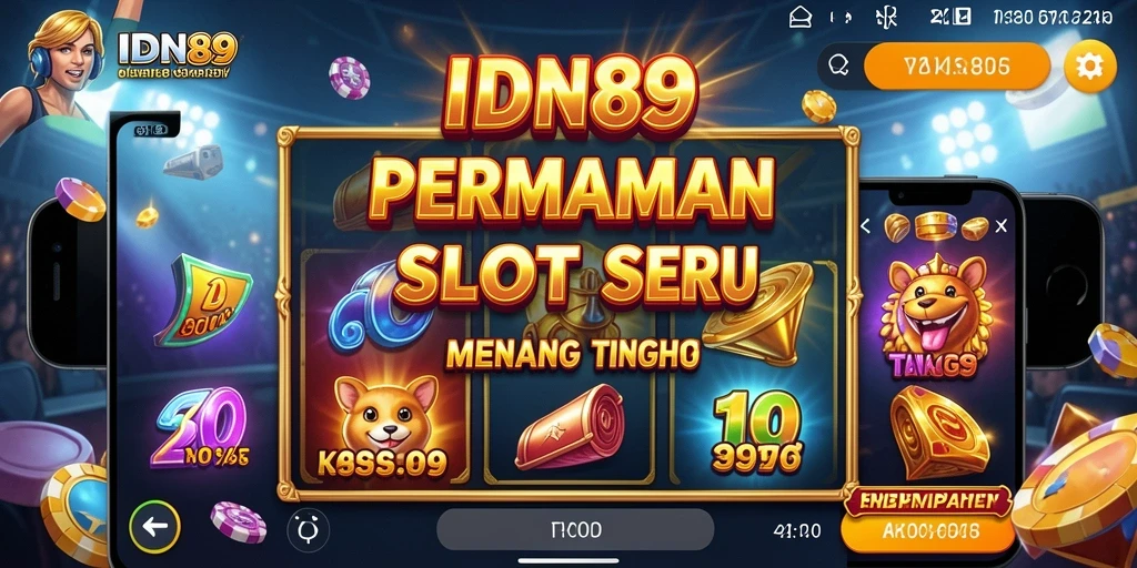 Tampilan gameplay IDN89 yang mengasyikkan dan penuh warna.