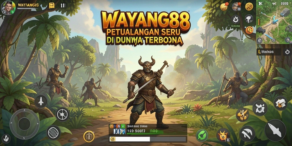 Gameplay menakjubkan di dunia terbuka WAYANG88.